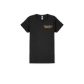 Black front flat lay