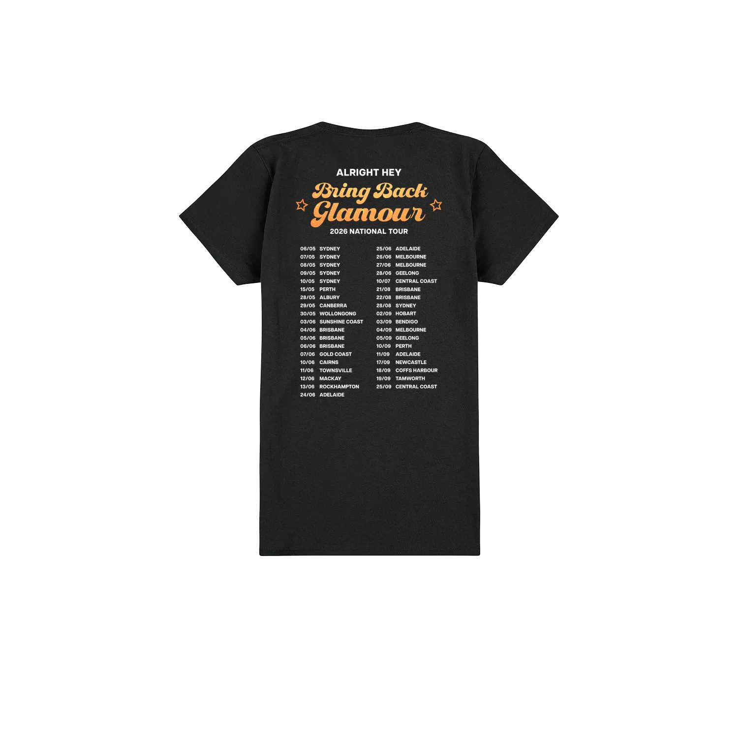 Bring Back Glamour Tour Women's T-shirt